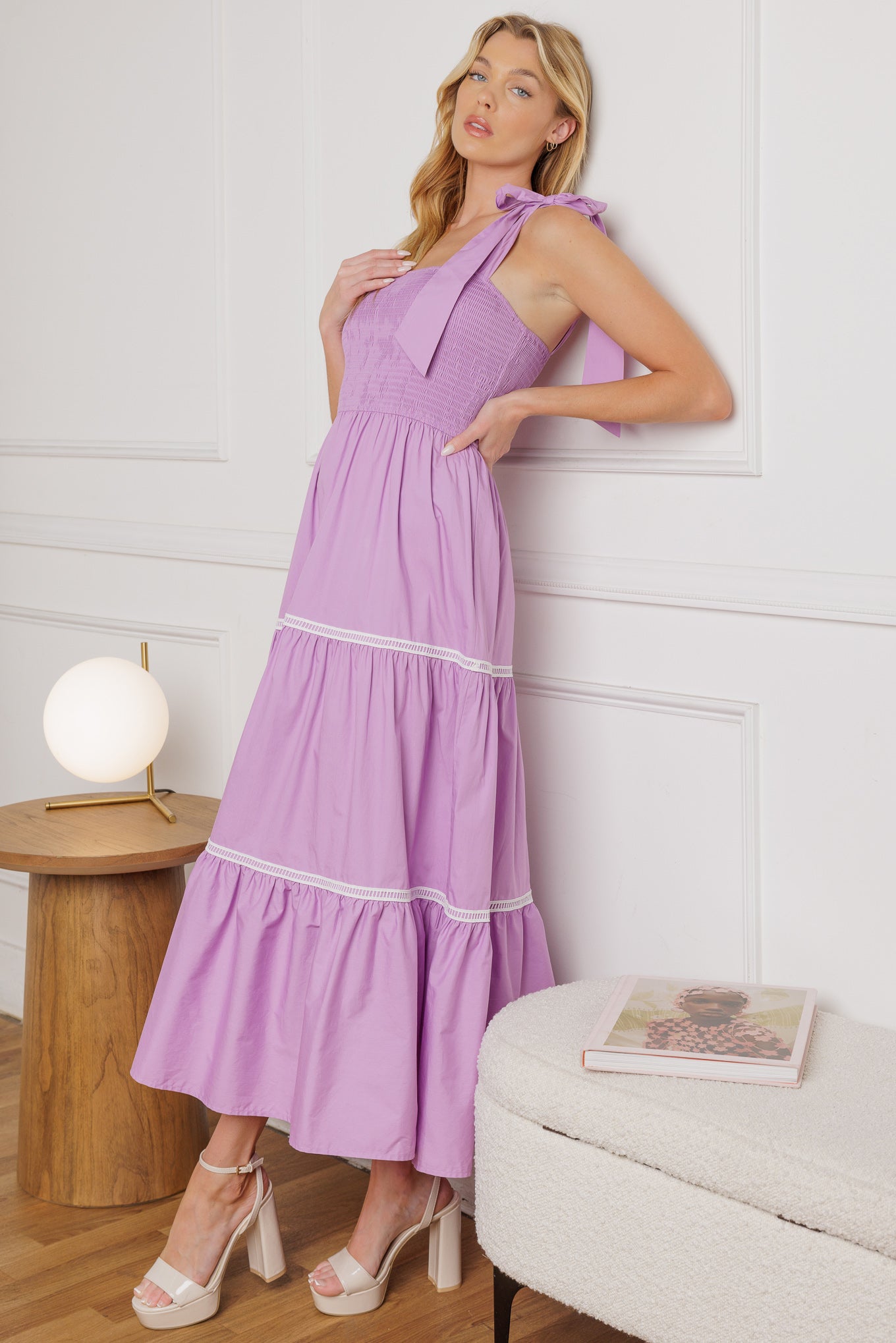 BETTER THAN EVER POPLIN MIDI DRESS Flying Tomato